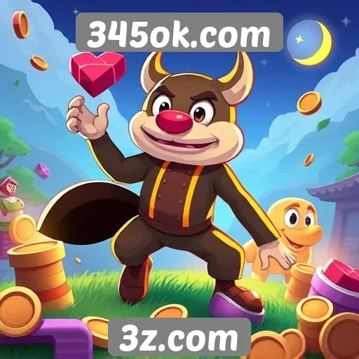 Visão geral dos jogos disponíveis no 345ok.com