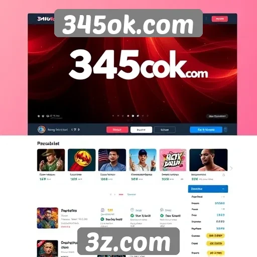 Interface do usuário do 345ok analisada